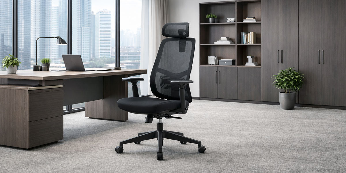 Reposacabezas en silla de oficina: para qué sirve y cuándo es necesario