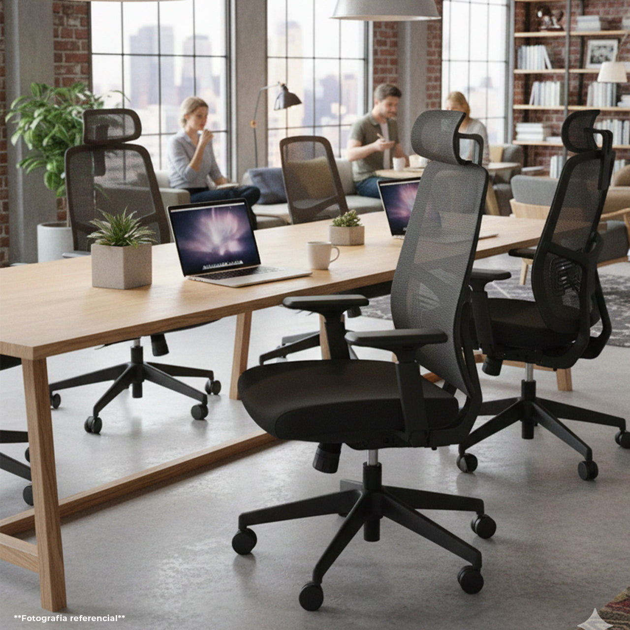 Silla de oficina - Nihmo 2 Gerencial Black