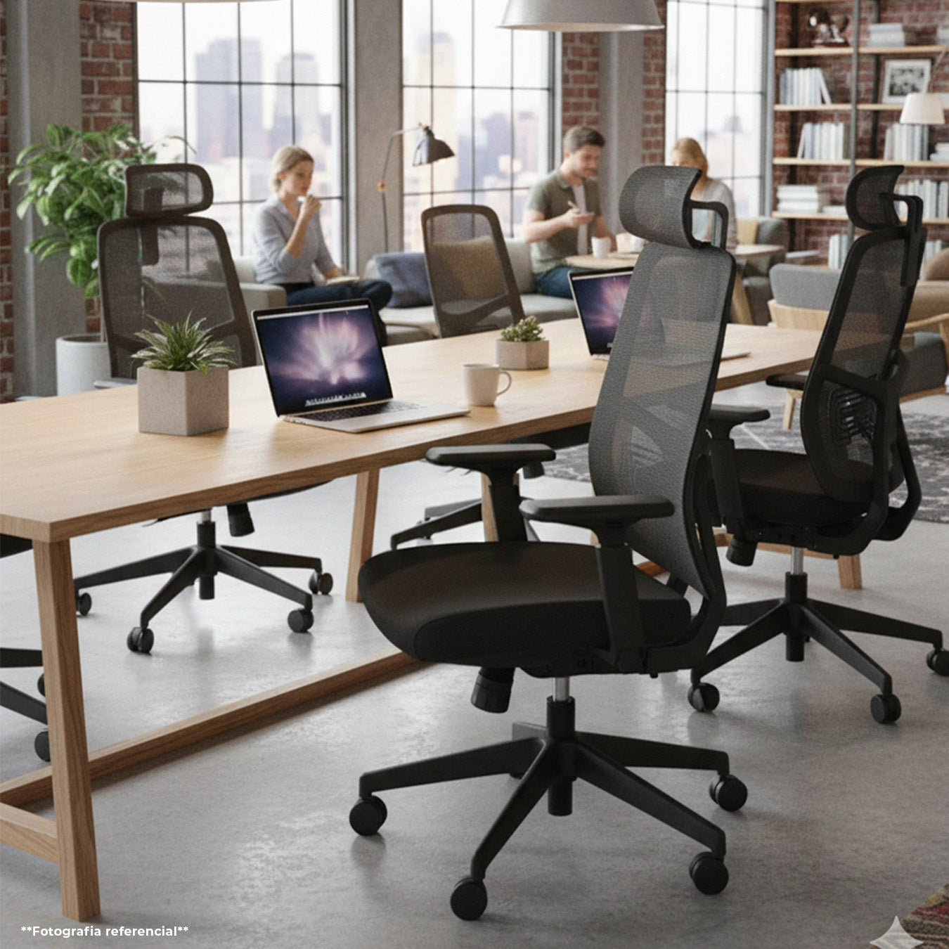 Silla de oficina - Nihmo 2 Gerencial Black